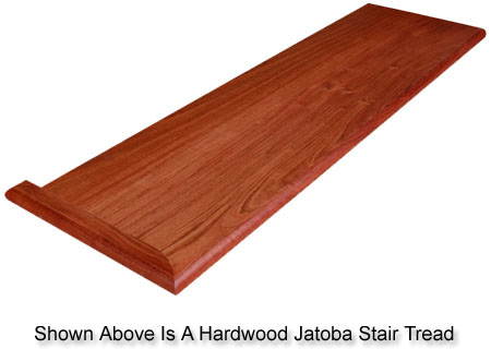 Exotic Hardwood Stair Treads